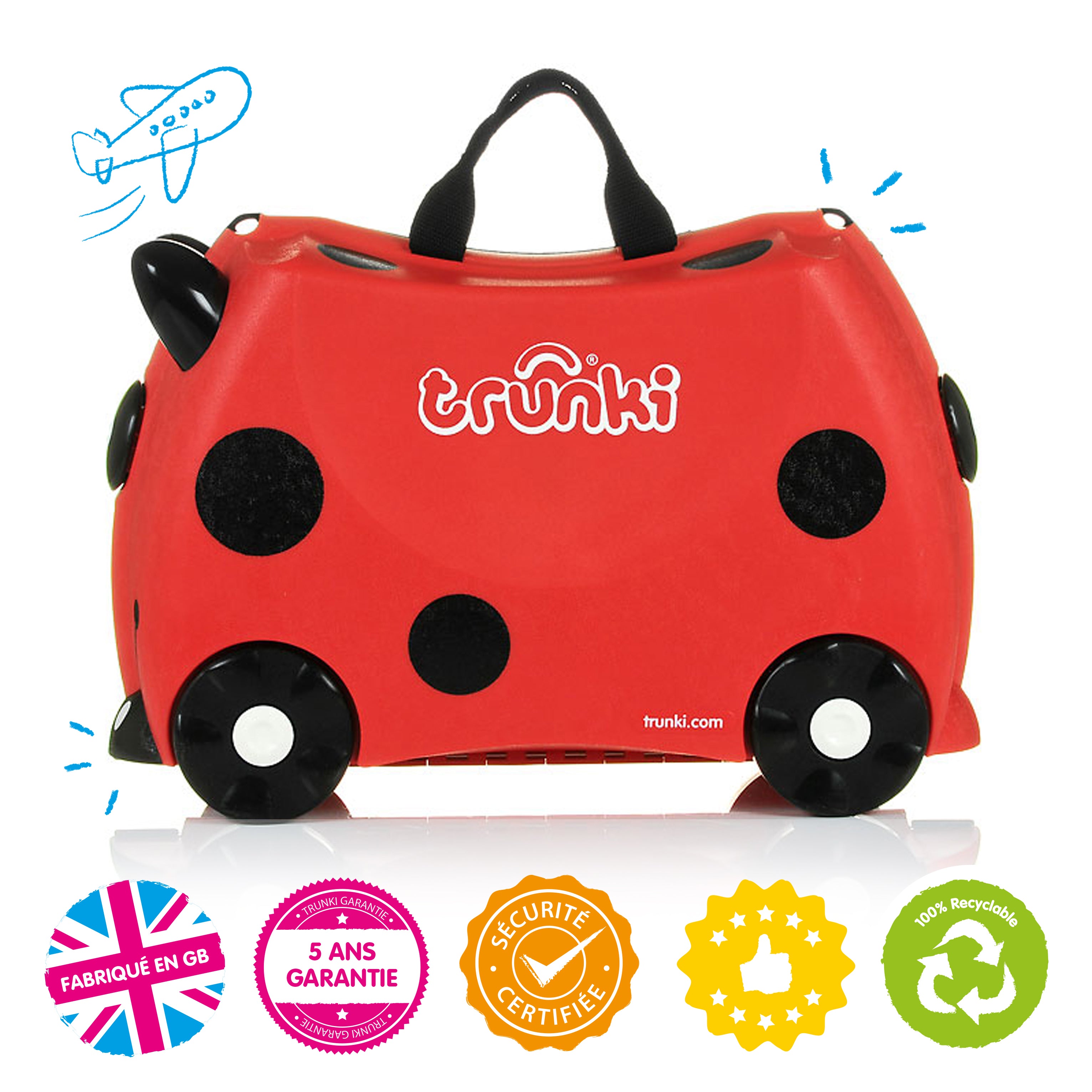 Harley la Coccinelle Trunki